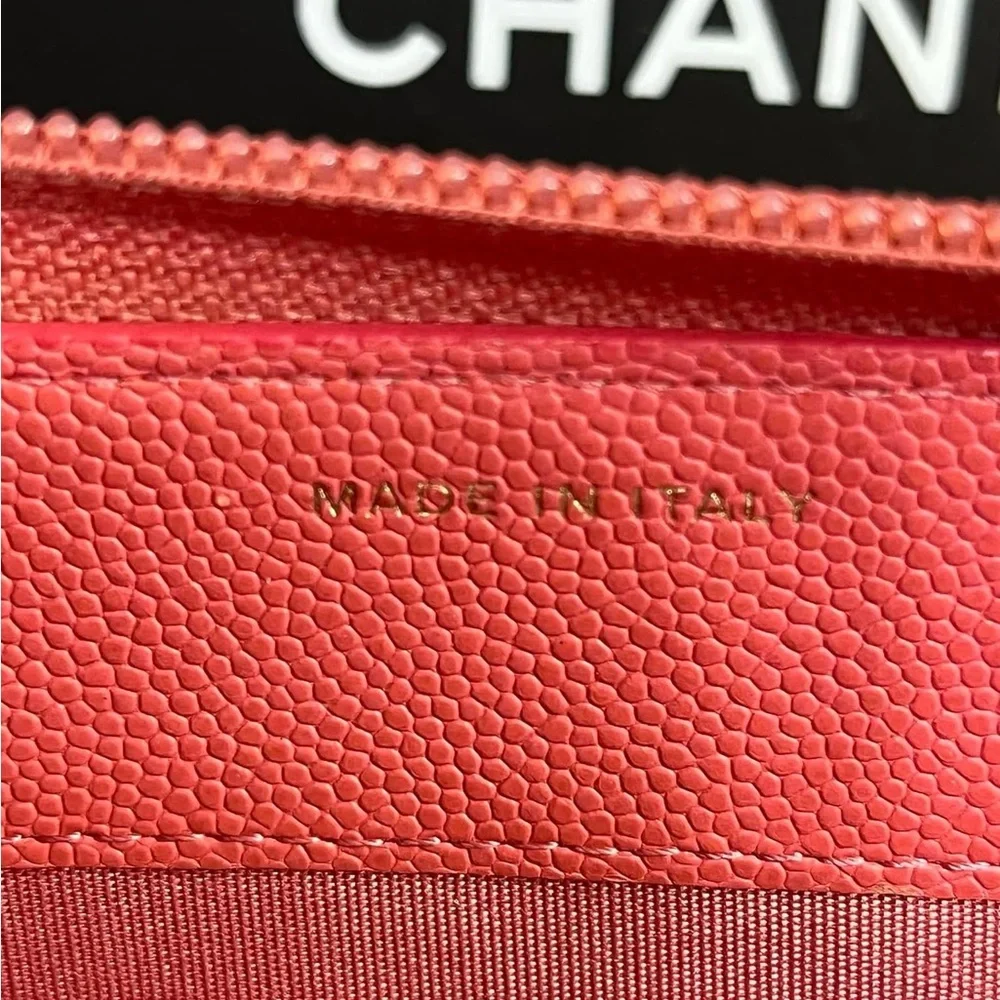 Sold🎀CHANEL Caviar Long Zippy Wallet🎀 - Picture 5 of 16